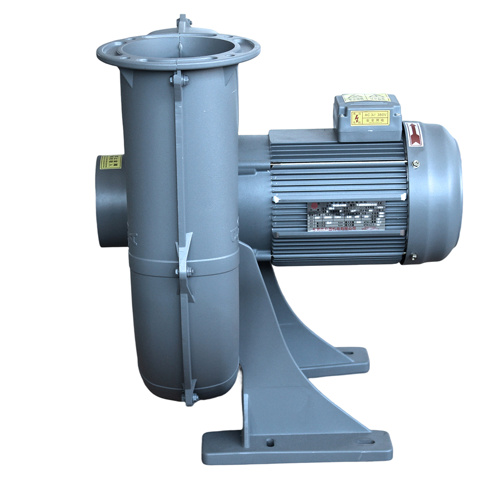 升圓TB125A-3U 1.5KW中壓透浦式離(lí)心鼓風(fēng)機(jī)鑄鋁風(fēng)機(jī)100MM徑進風(fēng)口