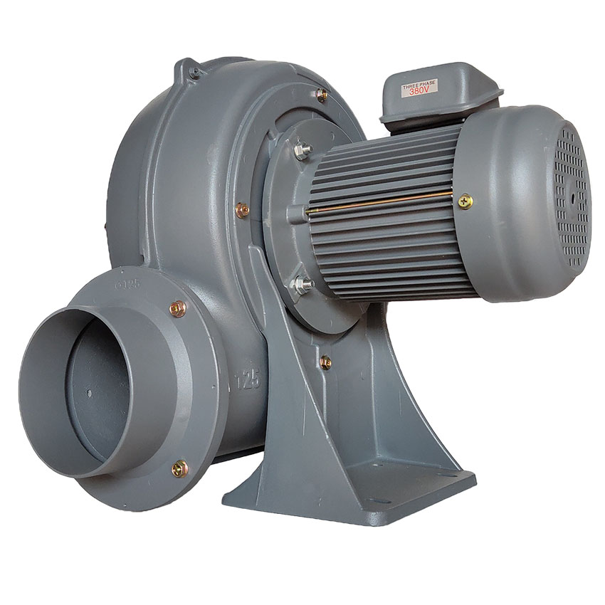 Shengyuan PF125-1 Aluminium Alloy Plate Blower 0.75KW Radial Blower Fan
