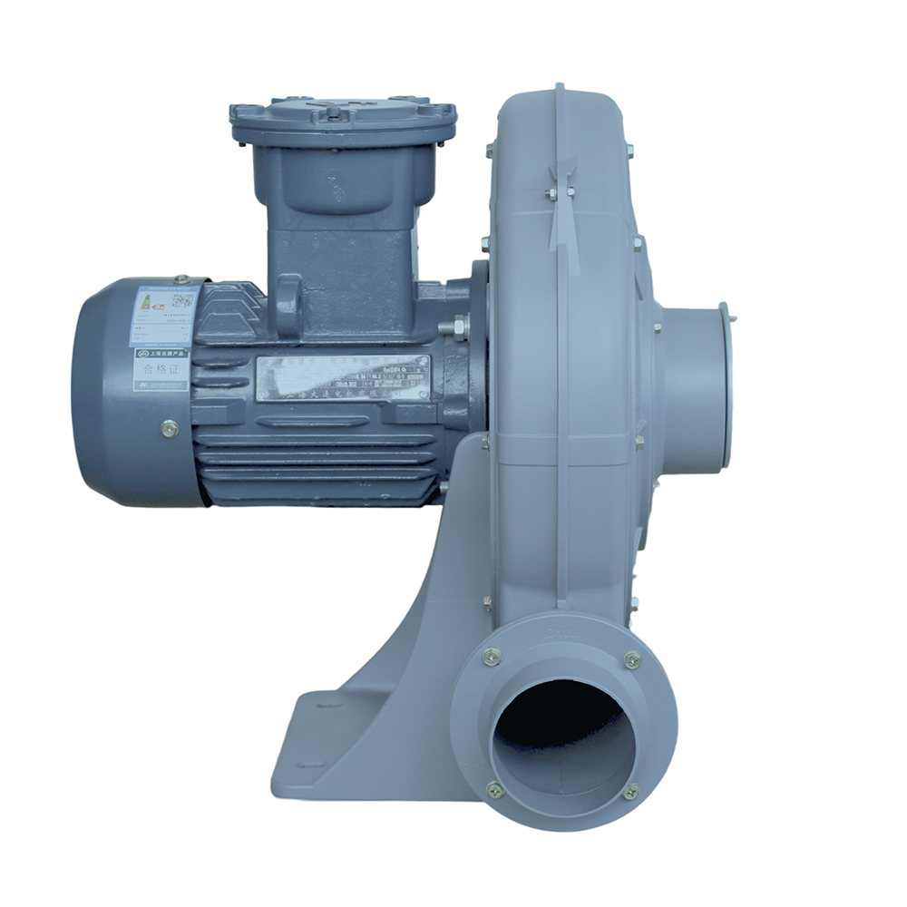 升圓CX-100A防爆中壓風(fēng)機(jī)1.5KW鑄鋁透浦式鼓風(fēng)機(jī)廠(chǎng)家(jiā)環保節能(néng)離(lí)心風(fēng)機(jī)